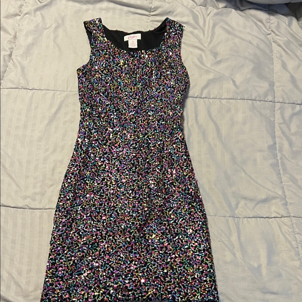 Candies sequined dress, size small